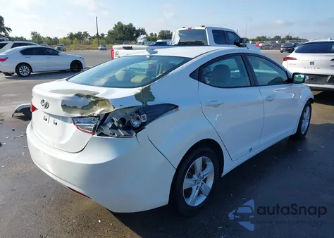 2013 Hyundai Elantra Gls from USA, damaged, VIN 5NPDH4AE7DH453018